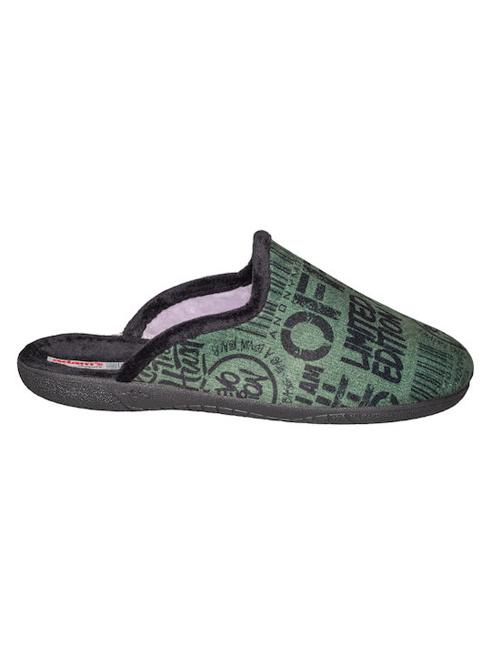 Adam's Shoes Men's Slipper Green