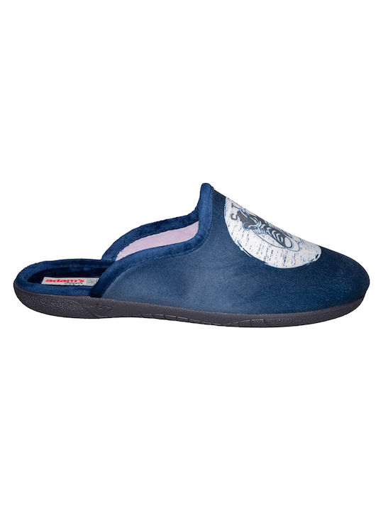 Adam's Shoes Men's Slipper Blue