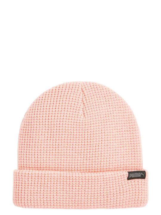 Puma Archive Mid Fit Knitted Beanie Cap Pink