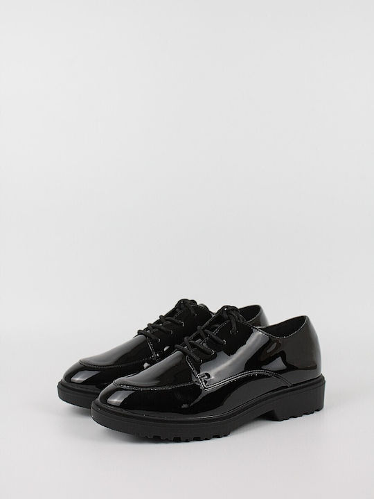 Γυναικεία Oxfords σε Μαύρο Χρώμα