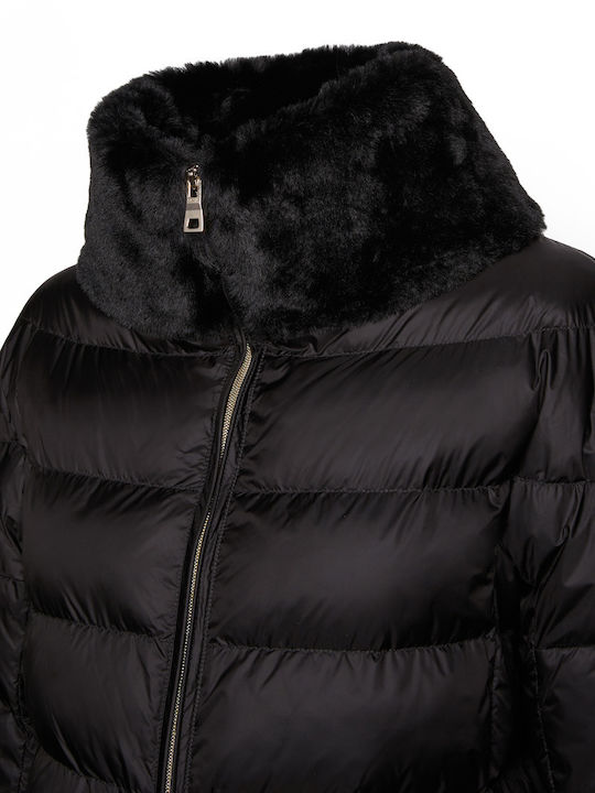 Desya Scurtă Jachetă de femei Puffer Negru