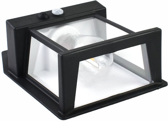 Bk-888 Wall Mounted Solar Light 1W 600lm Natural White with Motion Sensor and Photocell IP65