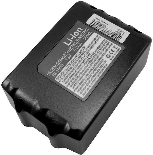 Werkzeugbatterie Lithium 18V mit Kapazität 5Ah