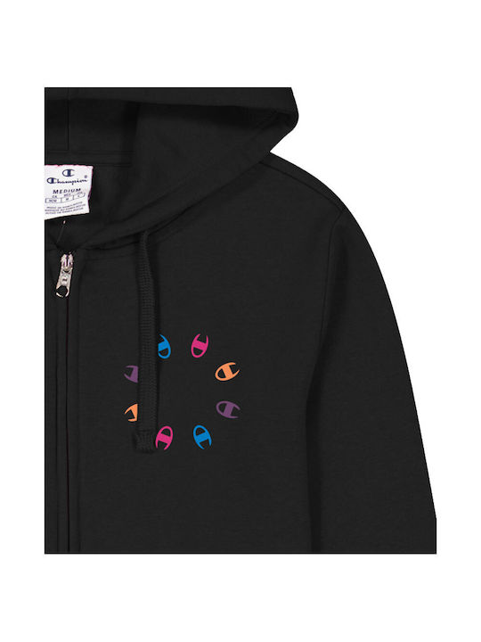 Champion Women's Hooded Cardigan Black