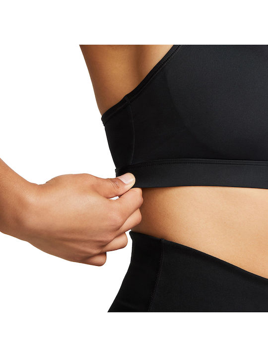 Dri-Fit Swoosh Women's Sports Bra without Padding Black