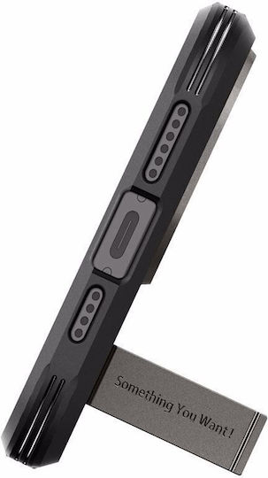 Spigen Tough Armor MagFit Back Cover Plastic 2mm Gunmetal (iPhone 15 Pro)