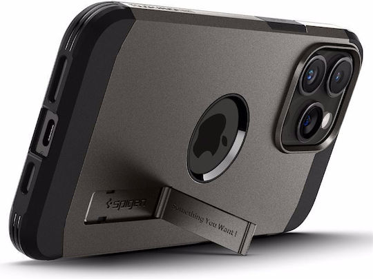 Spigen Tough Armor MagFit Back Cover Plastic 2mm Gunmetal (iPhone 15 Pro)