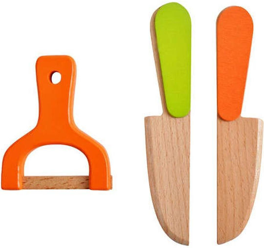 Fruit and Vegetable Wooden Toy for Ages 3+ 34 Pieces