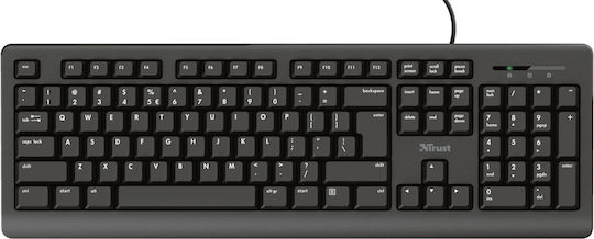 Trust Primo 4-in-1 Home Office Set Tastatur & Maus Set Englisch US