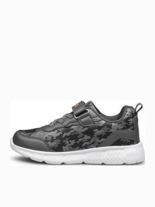 Memory Flash Gordon Παιδικά Sneakers με Σκρατς & Φωτάκια Γκρι