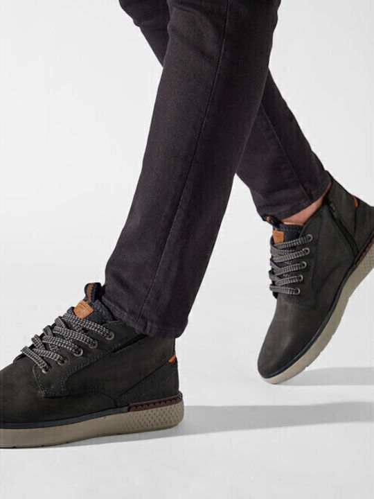 Challenger Ankle Navy Blue Men's Boots Anatomical