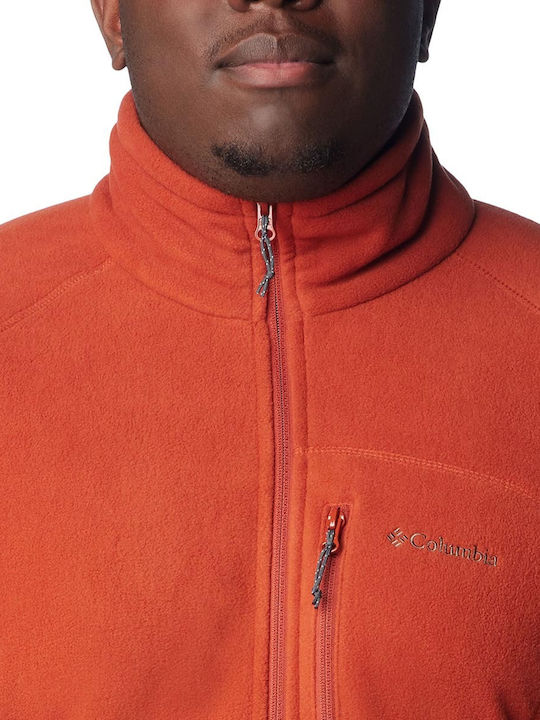 Fast Trek Ii Full Ανδρική Ζακέτα Fleece Πορτοκαλί