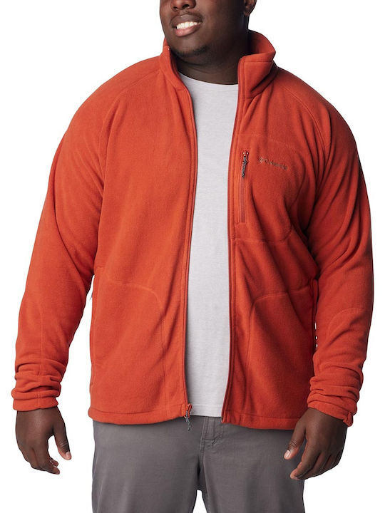 Fast Trek Ii Full Ανδρική Ζακέτα Fleece Πορτοκαλί