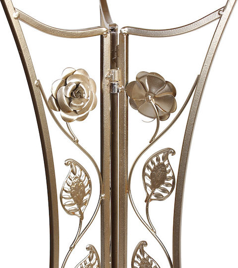 Keskor Suport de plante Metal Auriu 33bucx33bucx72buccm.