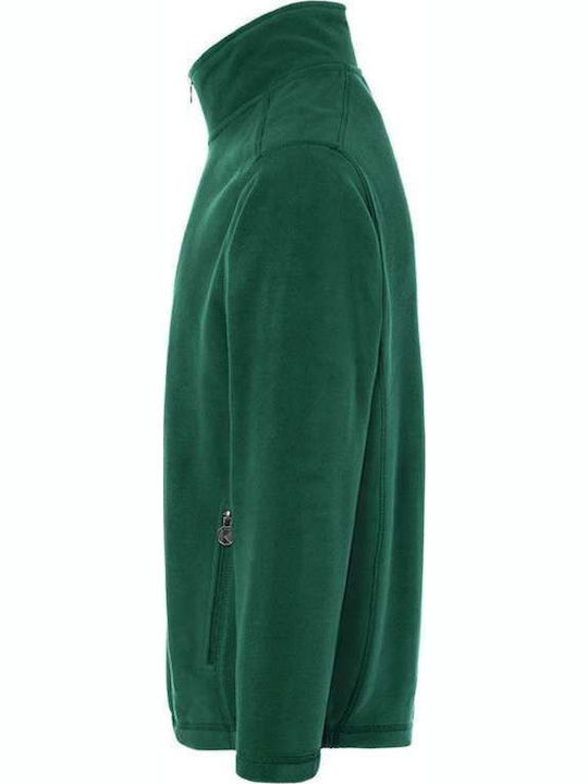 Ανδρική Ζακέτα Fleece Πράσινη