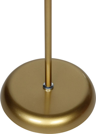 Keskor Stehleuchte H174xB24cm. mit Fassung für Lampe E27 Gold