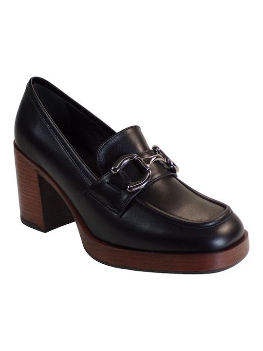 Commanchero Original Leather Black Heels