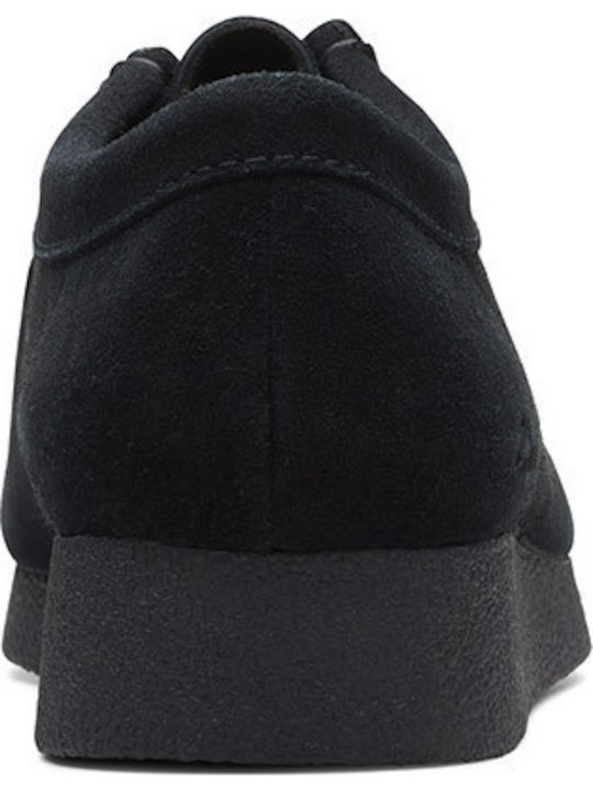 Comfort Wallabeeevosh Γυναικεία Μοκασίνια σε Μαύρο Χρώμα