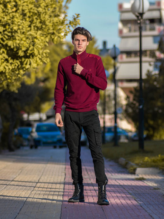 Polo Μπλούζα Μακρυμάνικη Μπορντό