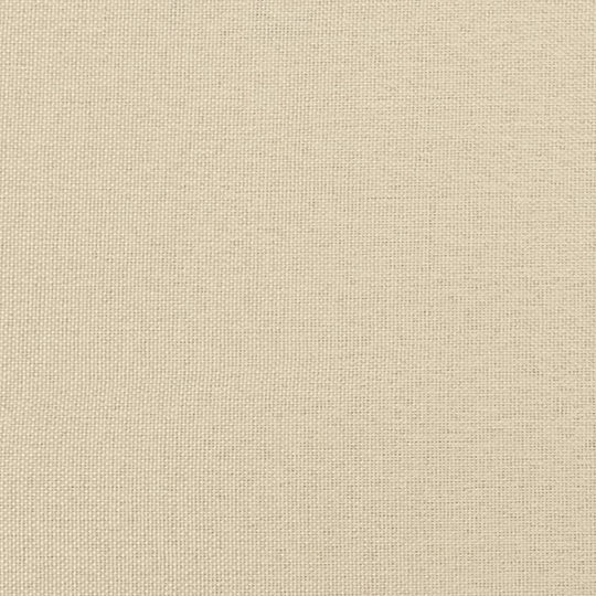 Sofa Bed Single Upholstered with Fabric Beige with Slats for Mattress 80x200cm