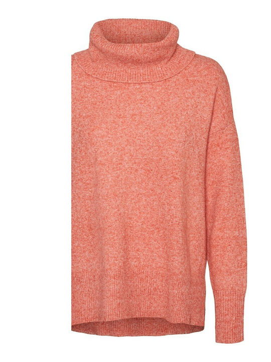 Vero Moda Damen Bluse Langärmelig Orange