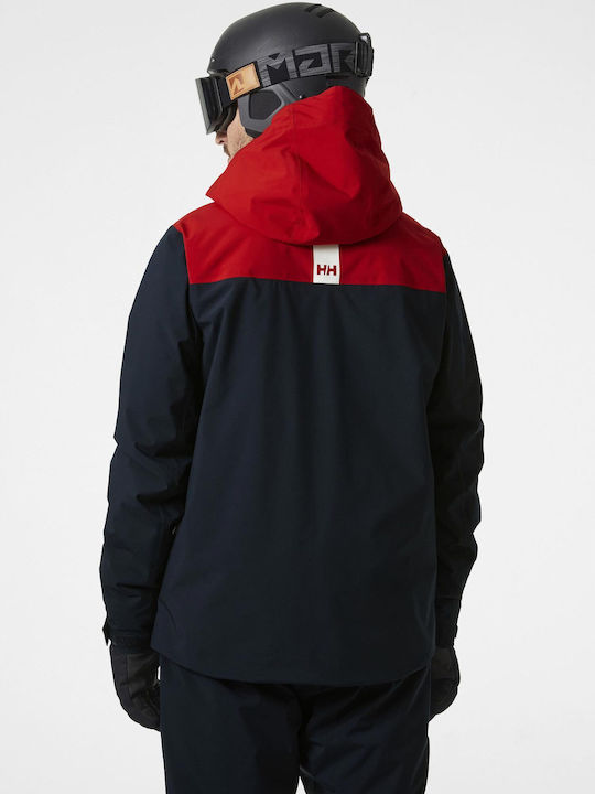 Helly Hansen 65874-597 Ανδρικό Μπουφάν για Σκι & Snowboard Μπλε