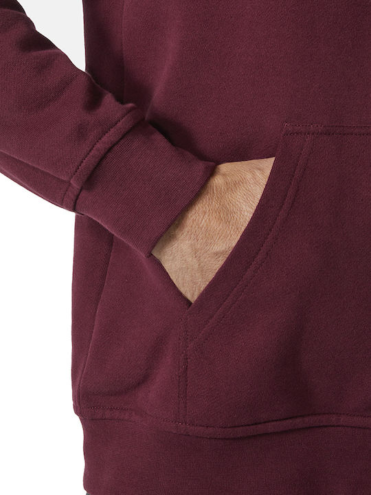 Helly Hansen Men's Sweatshirt with Hood Burgundy