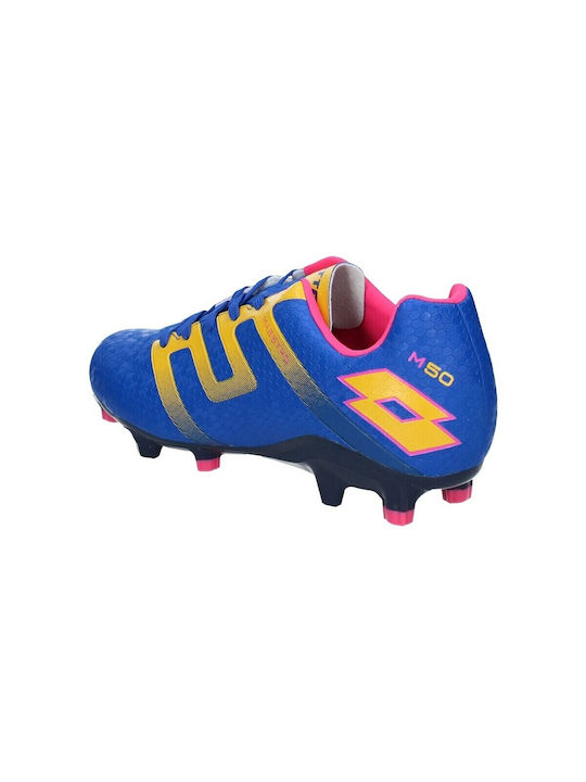 Lotto Maestro 700 Iv Low Football Shoes FG with Cleats Blue