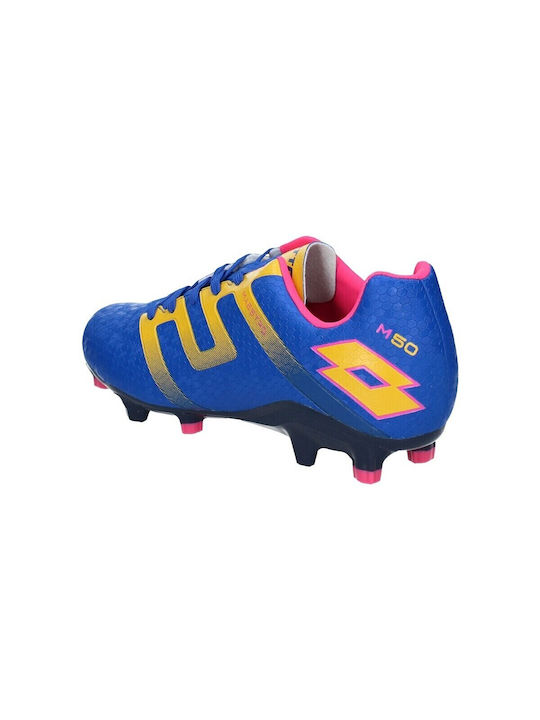 Lotto Maestro 700 Iv FG Niedrig Fußballschuhe mit Stollen Blau