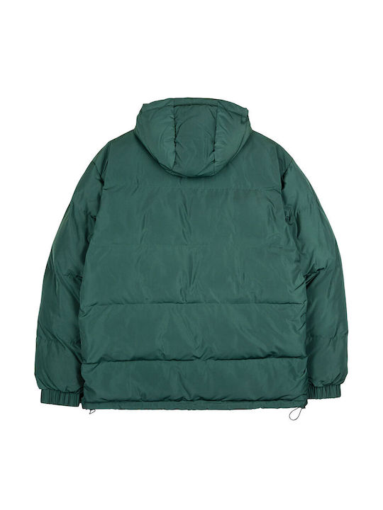 Santa Cruz Men's Winter Puffer Jacket Green