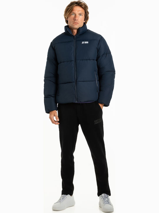 Winter Jacket Puffer Blue