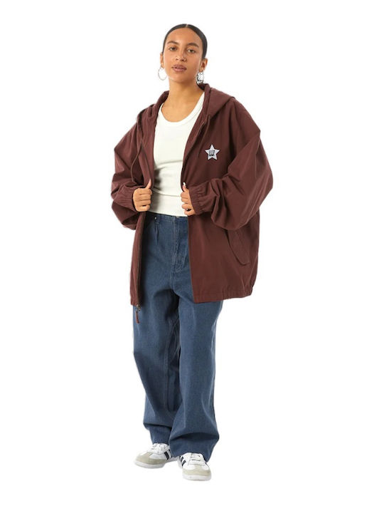 H Stardust Winter Jacket Burgundy