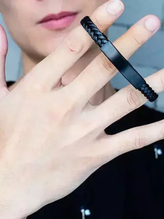 Bode Men's Bracelet Id made of Leather