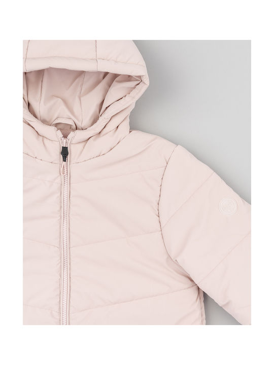 Losan Quilted Coat Pink