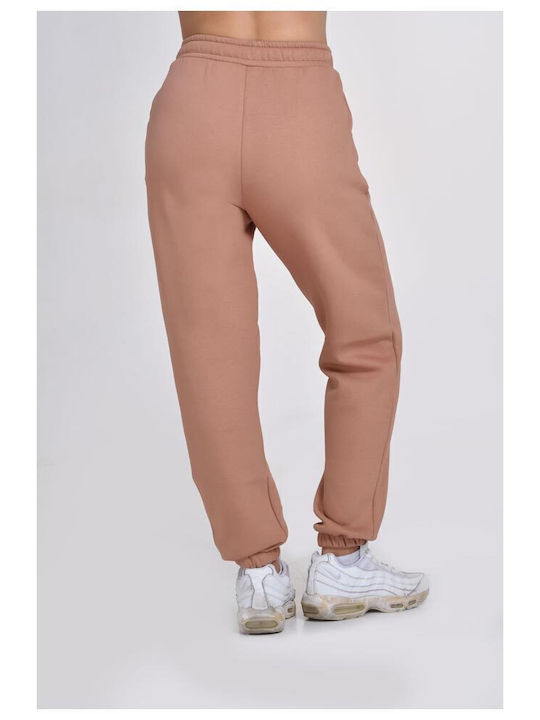 Sweatpants Fleece Brown