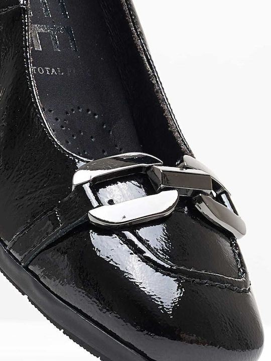 Anatomic Leather Black Heels