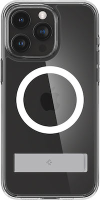 Spigen Ultra Hybrid S MagFit Plastic / Silicone Back Cover Graphite (iPhone 15 Pro Max)