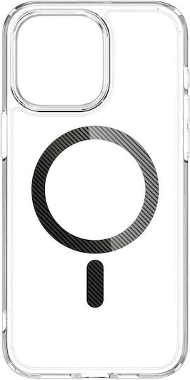 Spigen Ultra Hybrid MagFit Back Cover Πλαστικό 2mm Carbon Fiber (iPhone 15 Pro Max)
