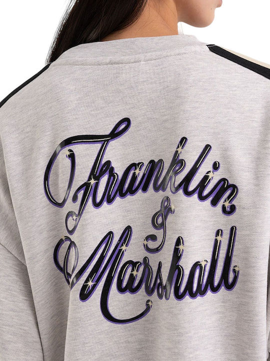 Cropped Women's Sweatshirt Gray
