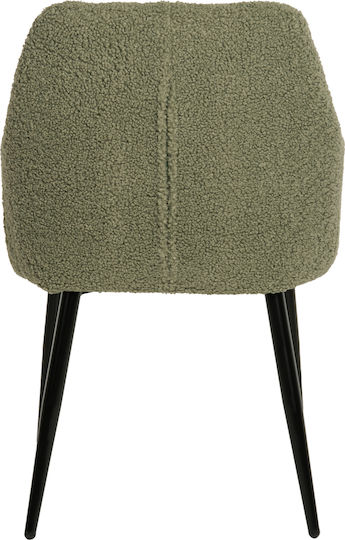 Shelly Dining Room Fabric Armchair Physical 57x55x87cm 2pcs