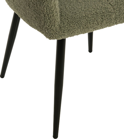 Shelly Dining Room Fabric Armchair Physical 57x55x87cm 2pcs