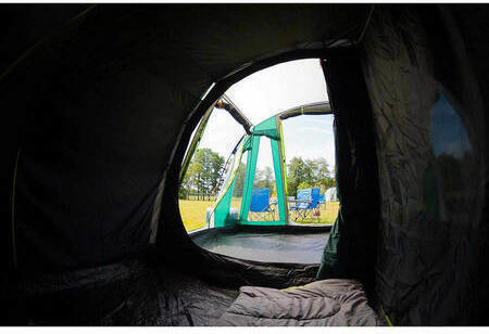 Coleman Rocky Mountain Plus Blackout Σκηνή Camping Τούνελ Πράσινη για 5 Άτομα 480x310εκ.