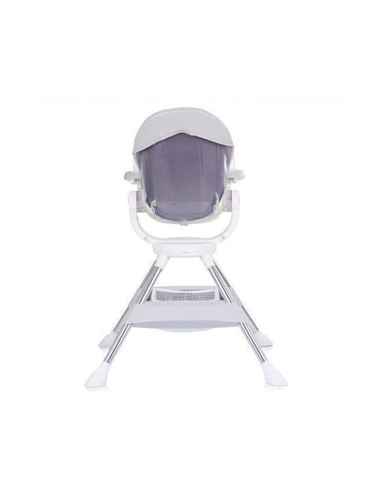 Chipolino Vision Baby Highchair with Adjustable Height Gray