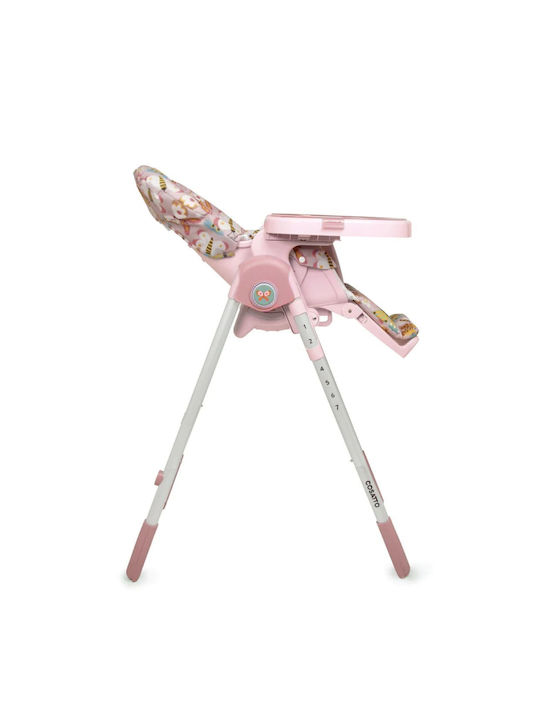 Cosatto Noodle 0+ Klappbarer Baby Hochstuhl mit Höhenverstellbar Flutterby Butterfly