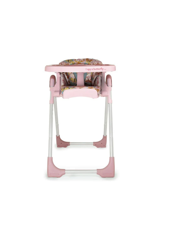 Cosatto Noodle 0+ Klappbarer Baby Hochstuhl mit Höhenverstellbar Flutterby Butterfly