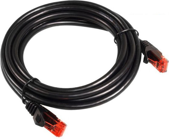 Maclean Energy U/UTP Cat.6 Ethernet Network Cable 20m Black