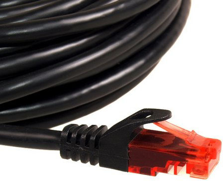 Maclean Energy U/UTP Cat.6 Ethernet Network Cable 3m Black