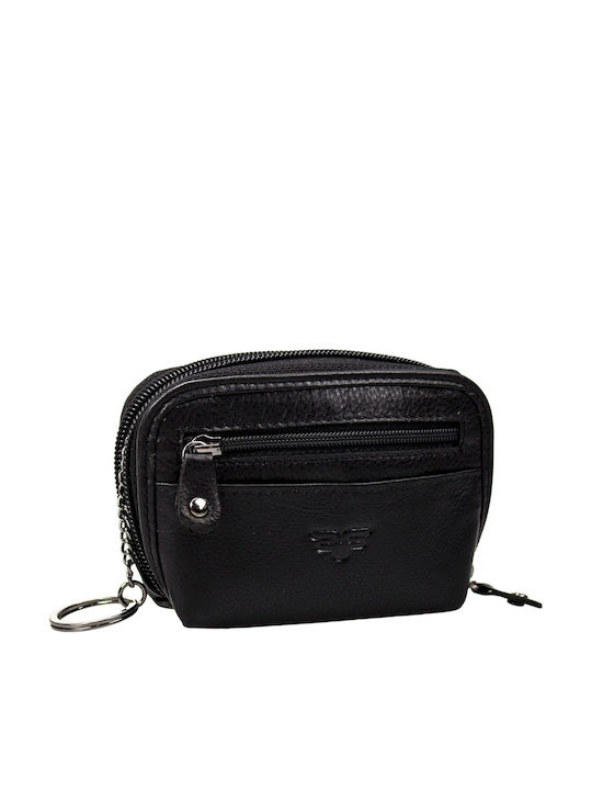 Forest Key Holder Leather Black
