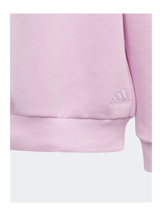 Kinder-Sweatshirt Lila Crew