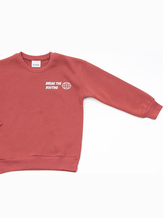 Kinder-Sweatshirt Orange